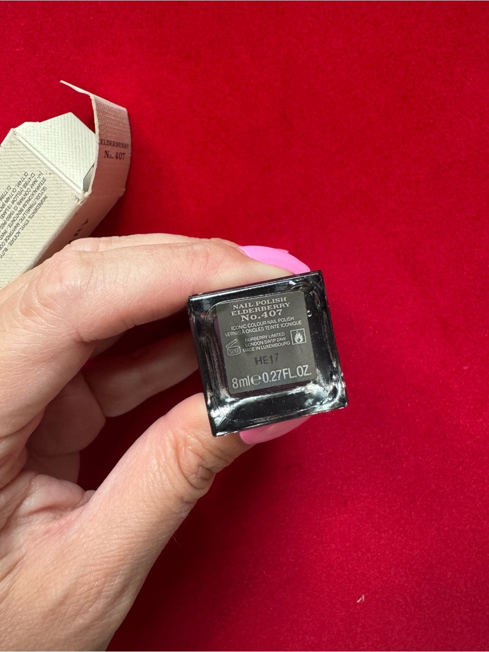 Burberry Nail  #407   Brand new